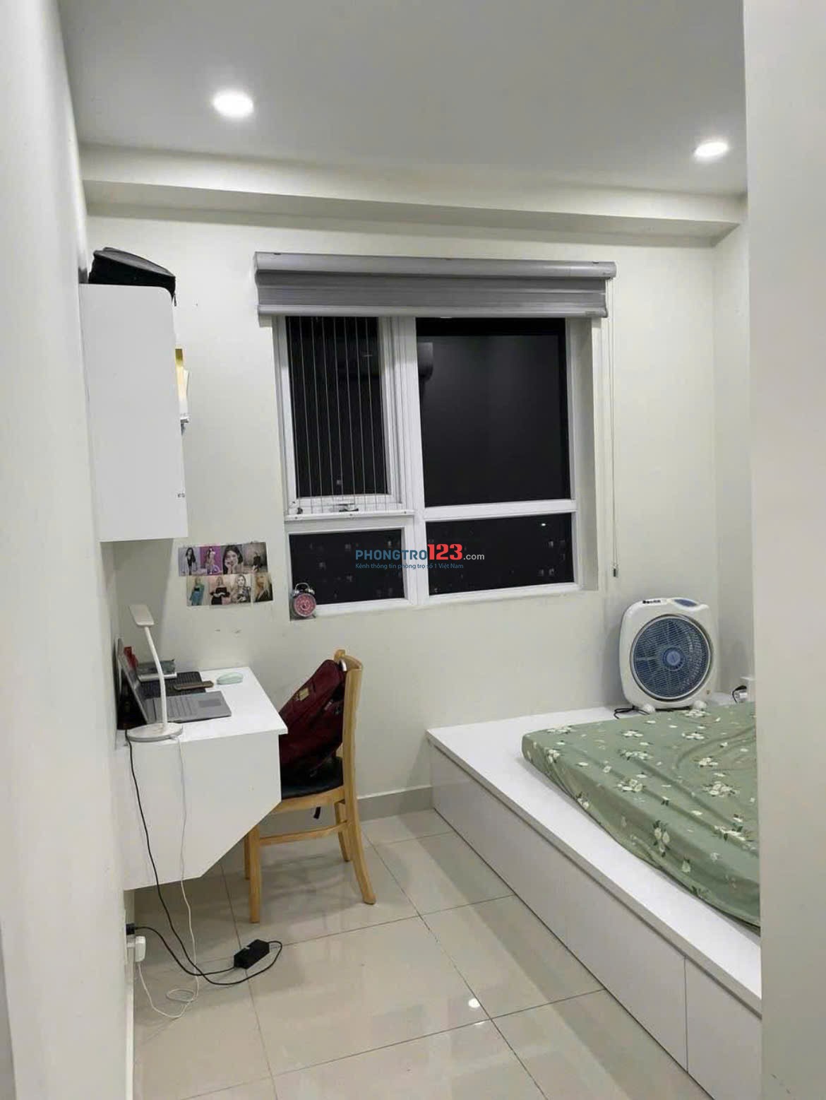 Chung cư Bàu Cát, Hồng lạc, p10, TB: 69m2, 2PN, NT, 9tr/th.