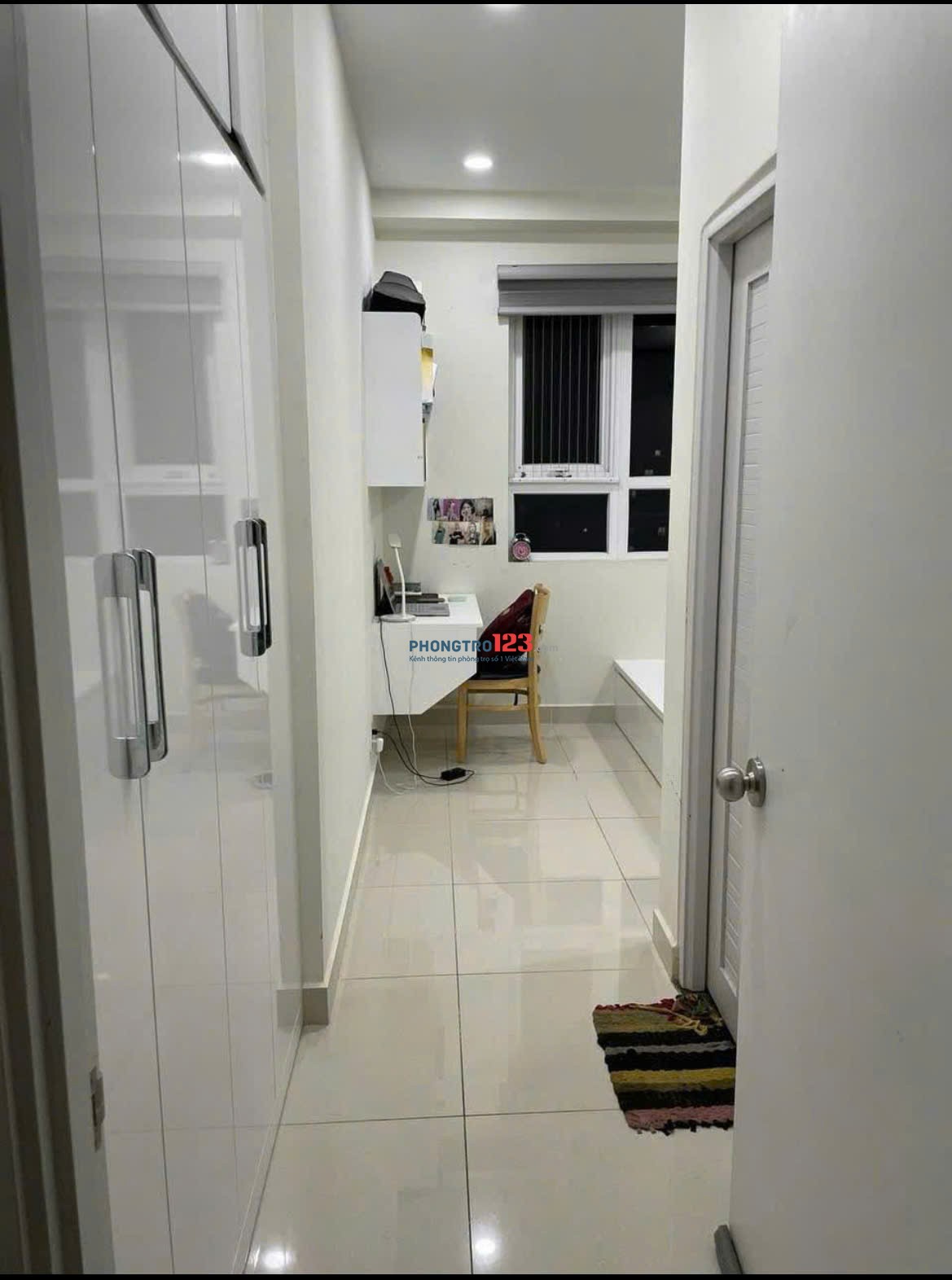 Chung cư Bàu Cát, Hồng lạc, p10, TB: 69m2, 2PN, NT, 9tr/th.