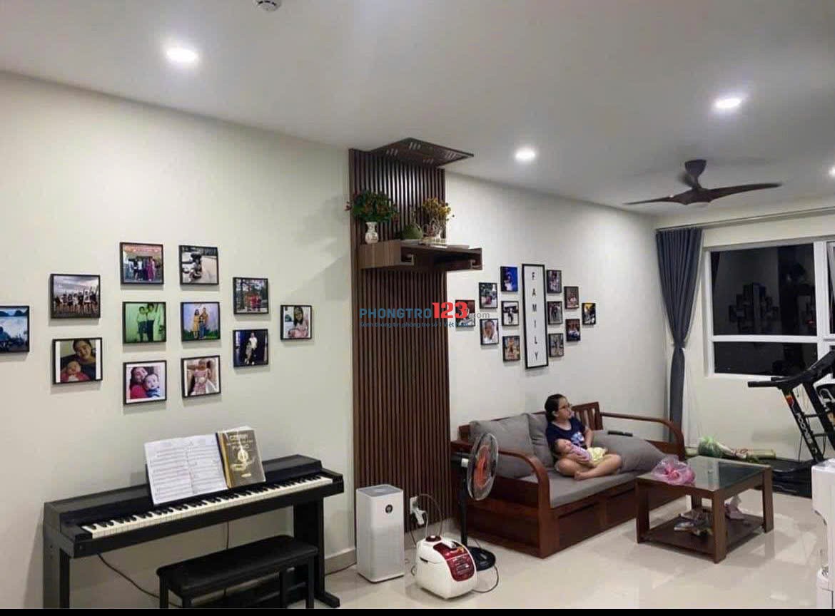 Chung cư Bàu Cát, Hồng lạc, p10, TB: 69m2, 2PN, NT, 9tr/th.