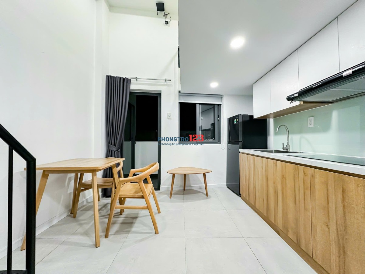 CĂN HỘ DUPLEX CÓ BAN CÔNG - FULL NỘI THẤT P.TÂN HƯNG Q7 GẦN CRESENT MALL, LOTTE, RMIT, TDTU, Q1-4-8