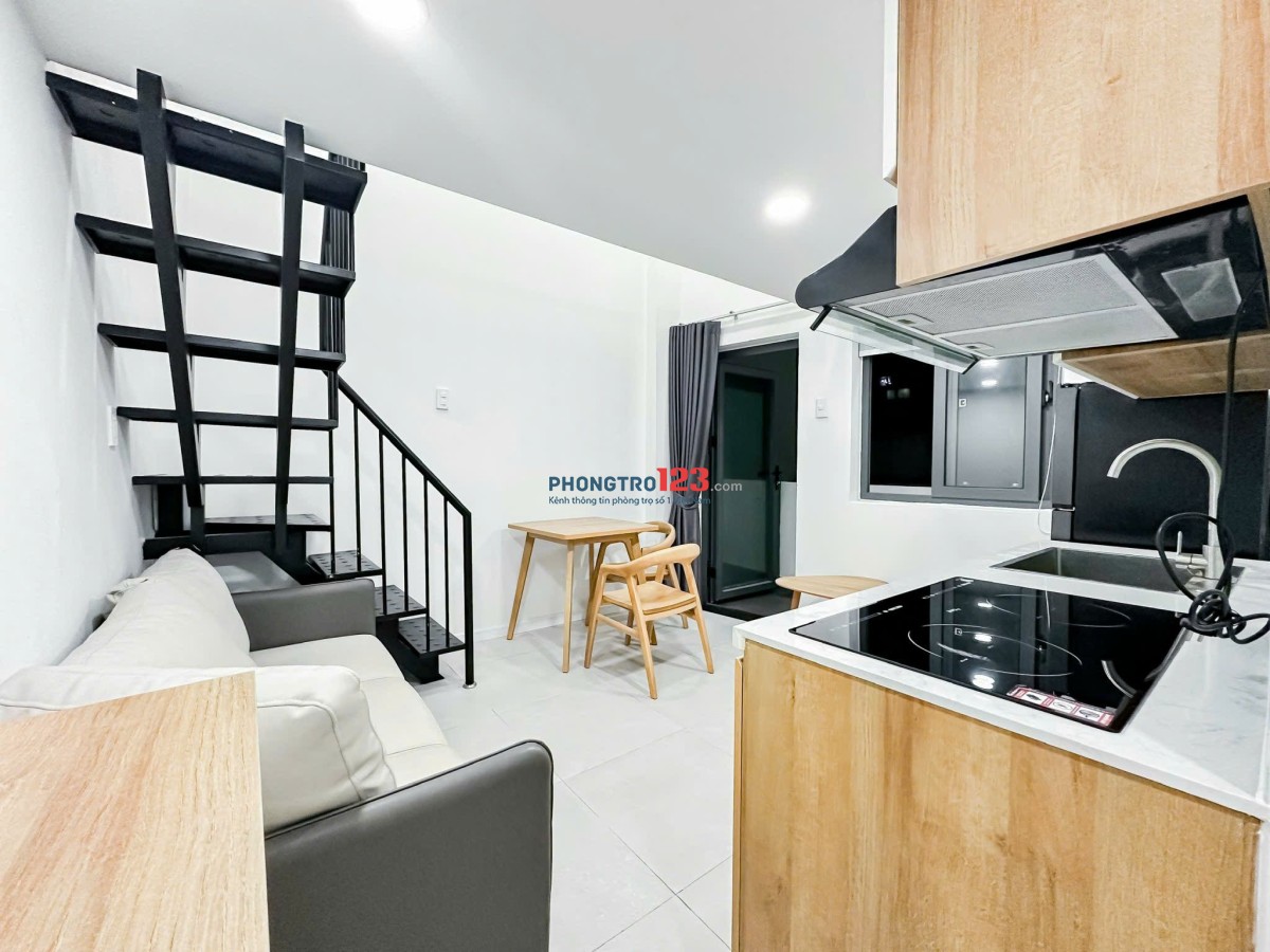 CĂN HỘ DUPLEX CÓ BAN CÔNG - FULL NỘI THẤT P.TÂN HƯNG Q7 GẦN CRESENT MALL, LOTTE, RMIT, TDTU, Q1-4-8
