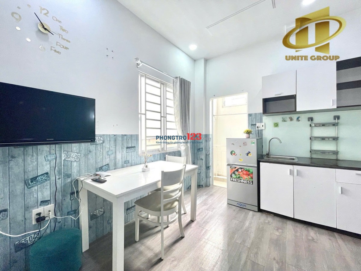 CĂN HỘ 1 PHÒNG NGỦ - FULL NỘI THẤT - P.TÂN KIỂNG Q7 GẦN CRESENT MALL, LOTTE, RMIT, Q1-4-8