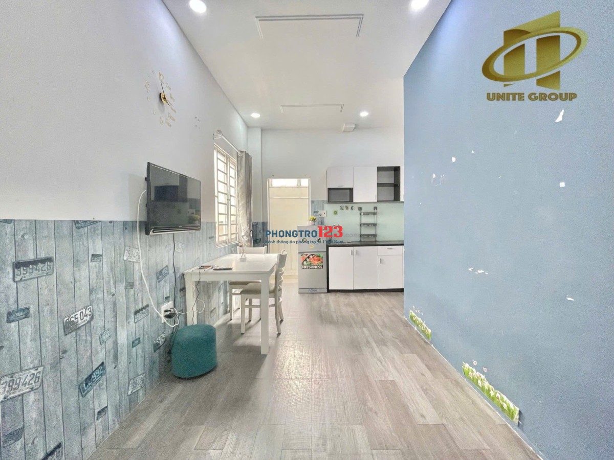CĂN HỘ 1 PHÒNG NGỦ - FULL NỘI THẤT - P.TÂN KIỂNG Q7 GẦN CRESENT MALL, LOTTE, RMIT, Q1-4-8