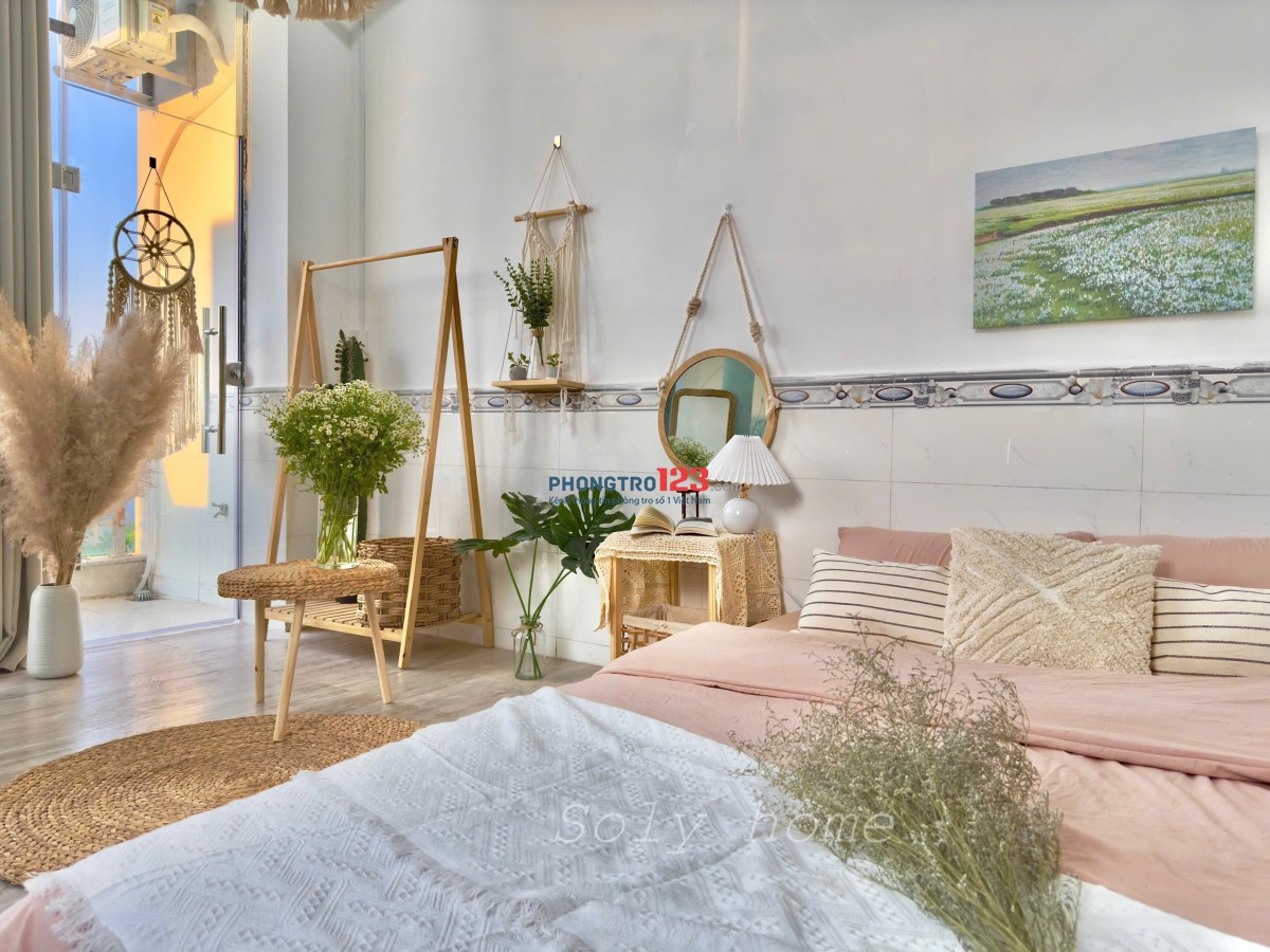 CĂN HỘ STUDIO BAN CÔNG - FULL NỘI THẤT P.TÂN KIỂNG Q7 GẦN CRESENT MALL, LOTTE, RMIT, TDTU, Q1-4-8
