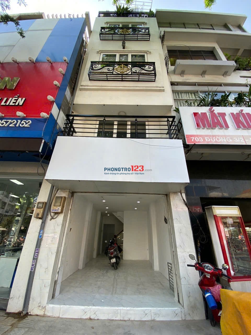 Cho thuê mặt bằng, mặt tiền diện tích 50m2, 701 đường 3/2