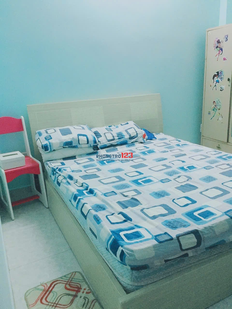 Cho thuê phòng ở như khách sạn, có giường tủ, máy lạnh