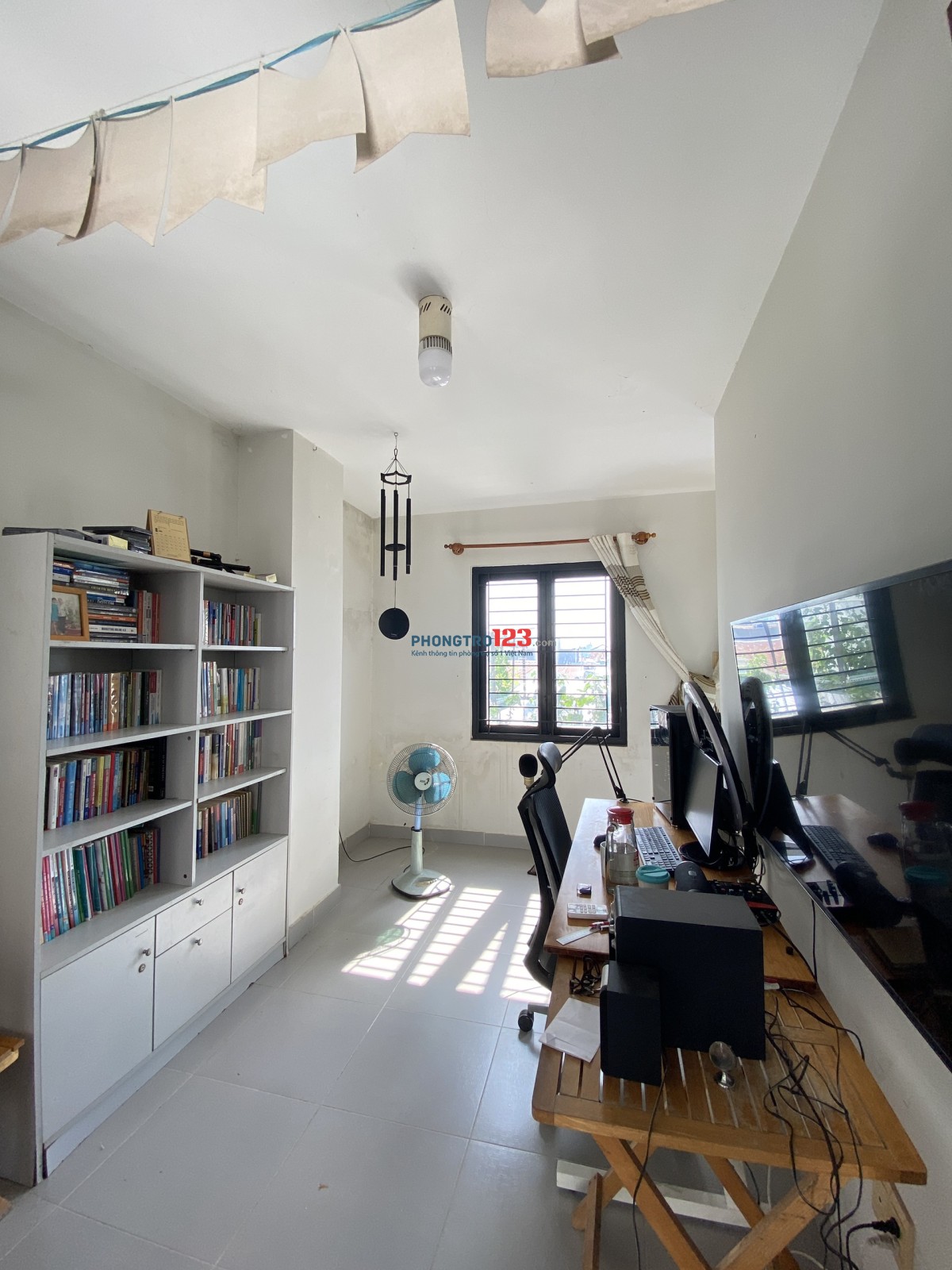Chính chủ cho thuê nhà 2 tấm - 120m2 tại thị trấn Nhà Bè