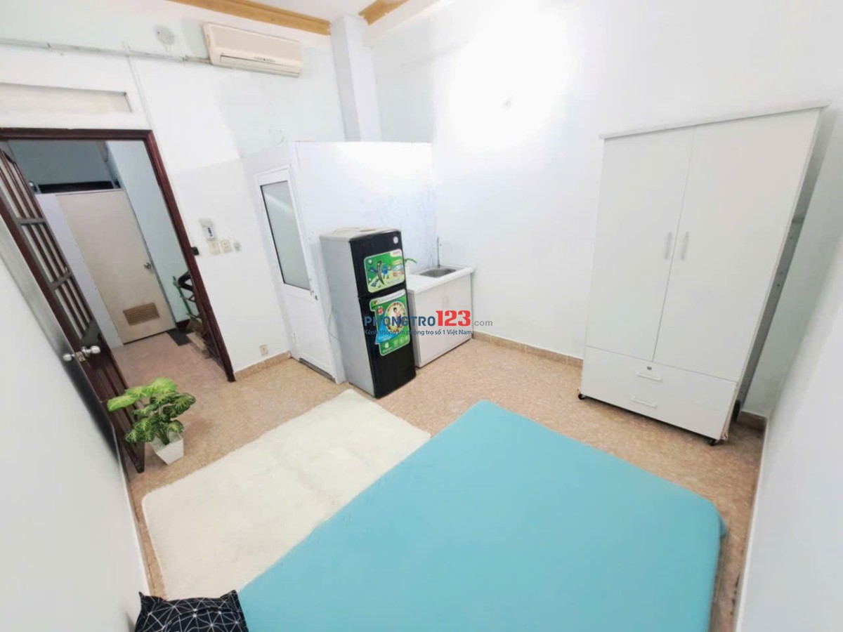 Cho Thuê Phòng Studio full NT Đầy Đủ, Cô Bắc, Giáp Q1, Bình Thạnh