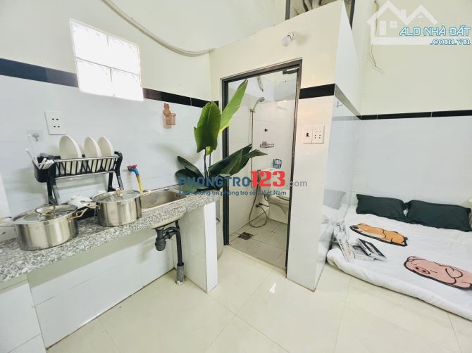 PHÒNG TRỌ GIÁ RẺ TIỆN NGHI MỚI XÂY NGAY PHAN HUY ÍCH 2TR7 - 3TR5