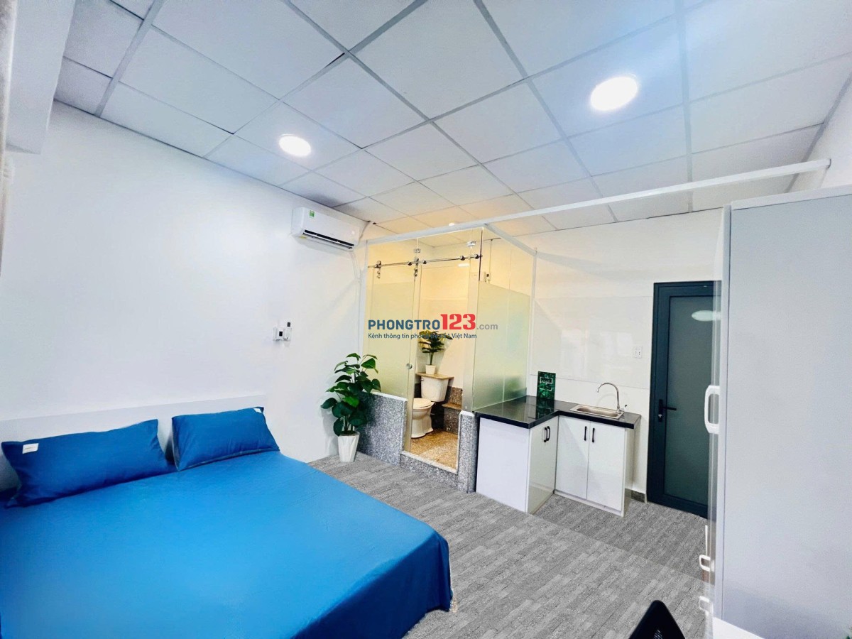 Phòng STUDIO full nội thất ngay chân cầu Thị Nghè, Bình Thạnh chỉ 4,8tr