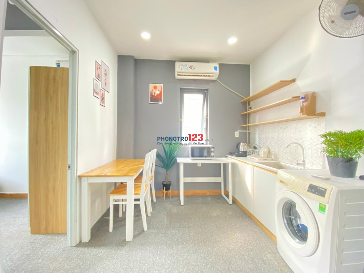 CĂN HỘ 2 PHÒNG NGỦ – FULL NỘI THẤT – TỰ DO GIỜ GIẤC – QUẬN 1
