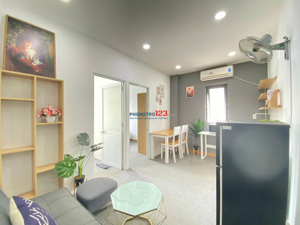 CĂN HỘ 2 PHÒNG NGỦ – FULL NỘI THẤT – TỰ DO GIỜ GIẤC – QUẬN 1
