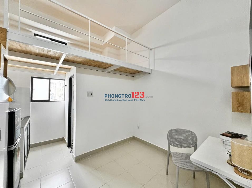 Phòng Duplex có gác, full tiện ích, không chung chủ – 25m² – Bình Thạnh – 5.5tr