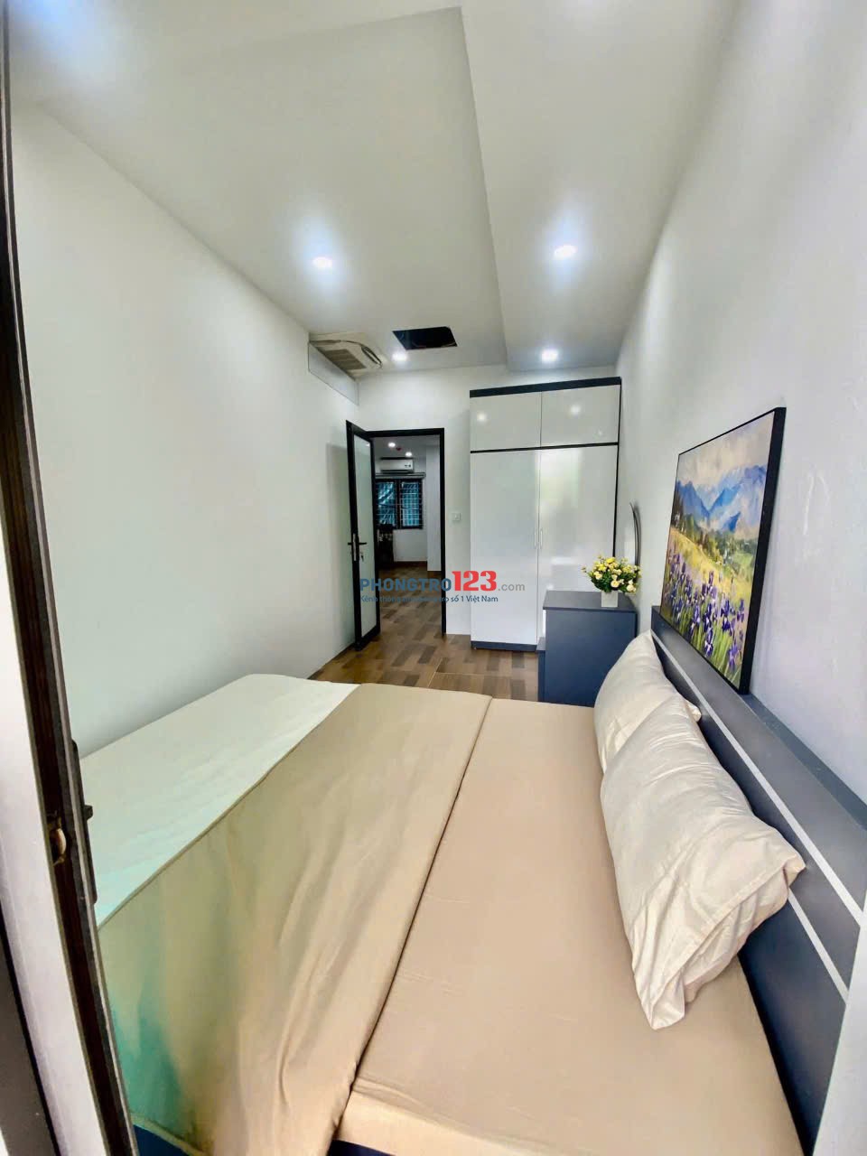Cho thuê CHUNG CƯ 2N1K Trung Kính Cầu Giấy – 80m², Full đồ, thang máy, giá chỉ từ 9tr5