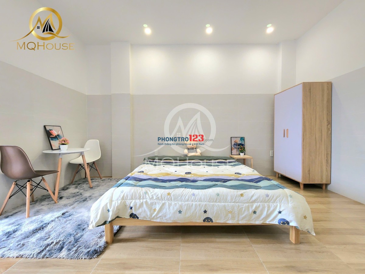 Studio full nội thất tại đường Bình Giã, có ban công thoáng mát, ánh sáng tự nhiên, khu Etown