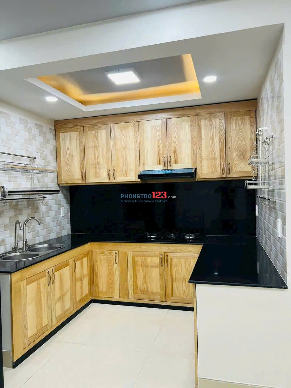 Chung cư Carillon 5, Luỹ Bán Bích, TP: 2p ngủ, nội thất mới 12tr/th