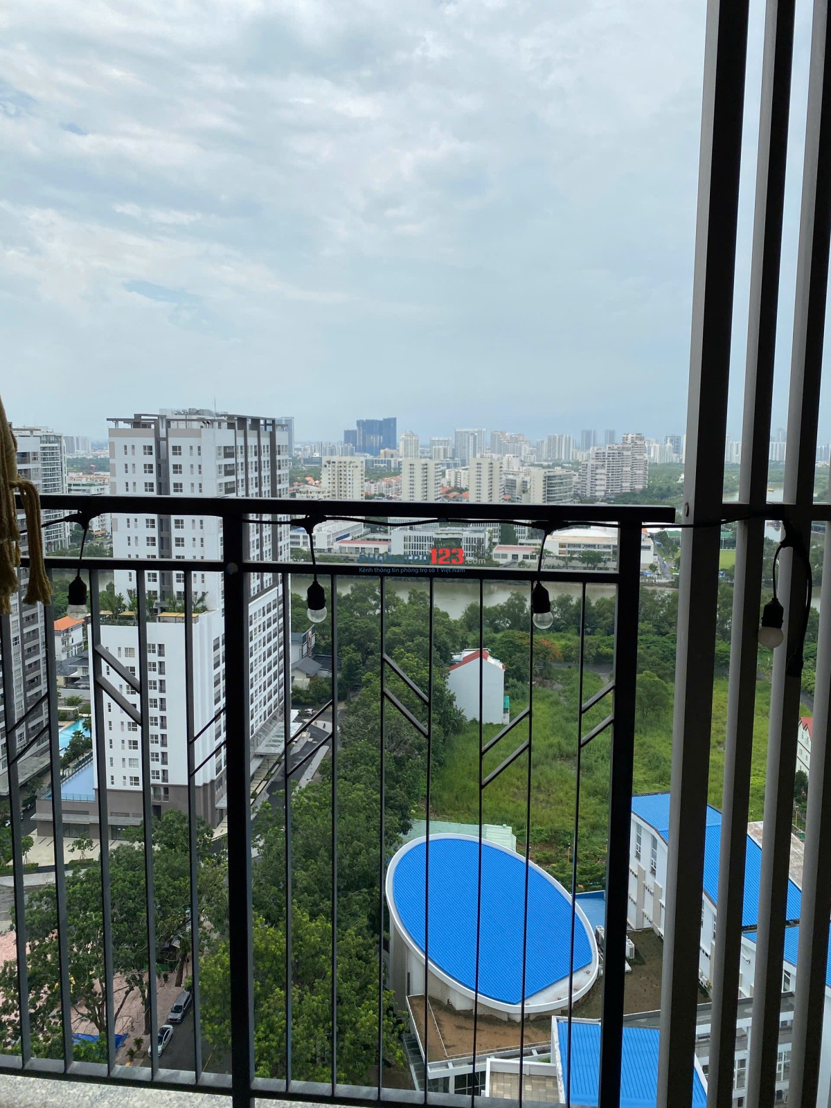 Cho thuê 2PN - 2WC - tại SaiGon South - thiết kế siêu đẹp