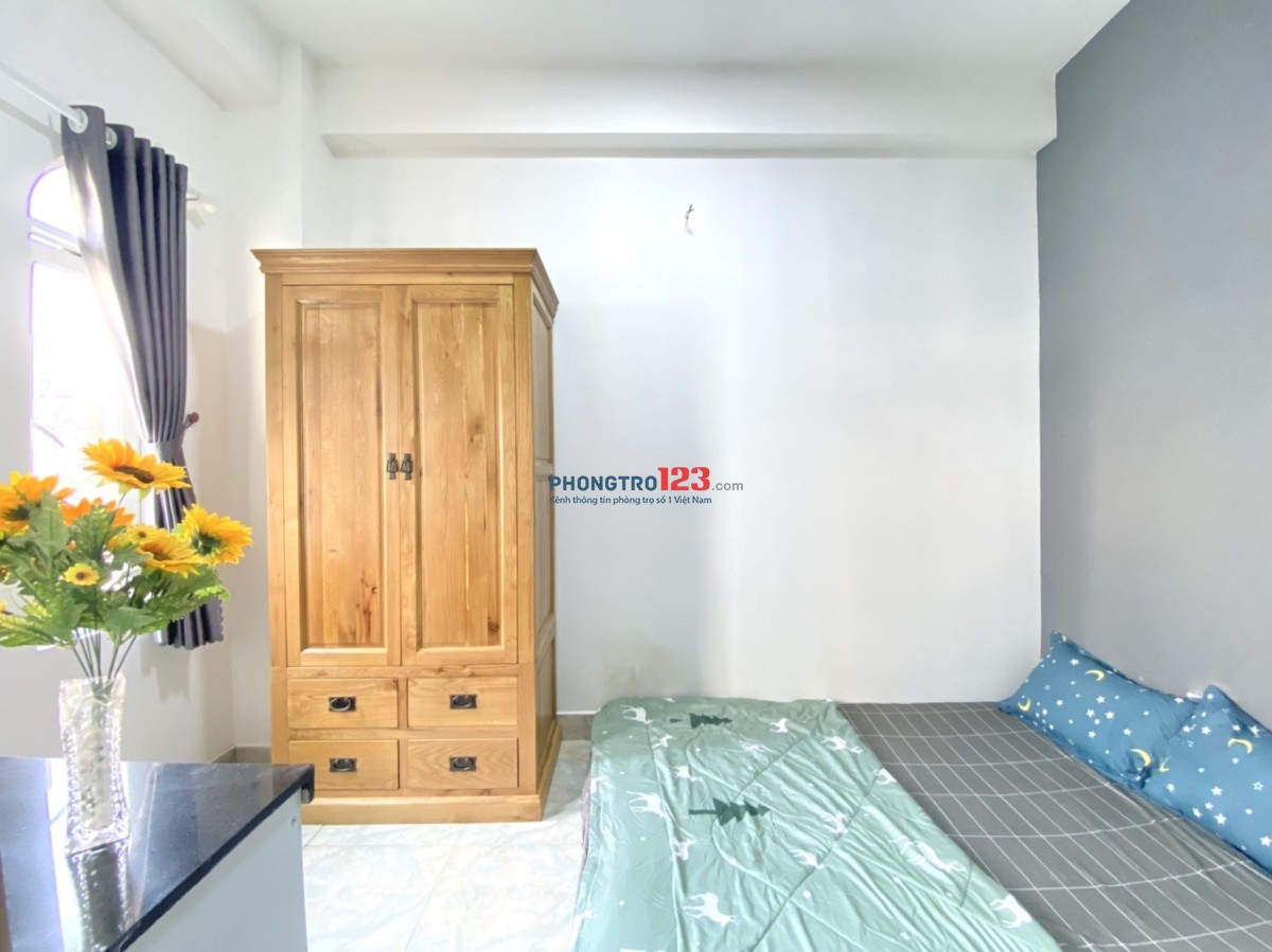 PHÒNG ĐẸP GIÁ TỐT FULL NT NGAY CHỢ TÂN MỸ