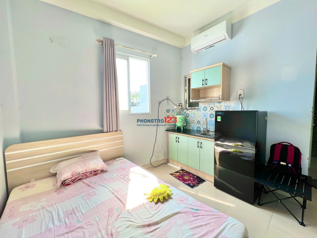Cho thuê phòng trọ giá rẻ ĐH Sài Gòn Q3 đầy đủ nội thất cửa sổ thoáng mát