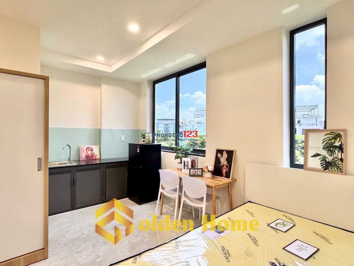 STUDIO CỬA SỔ THOÁNG - FULL NỘI THẤT P.TÂN PHONG Q7 GẦN CRESENT MALL, LOTTE, RMIT, TDTU, Q1-4-8