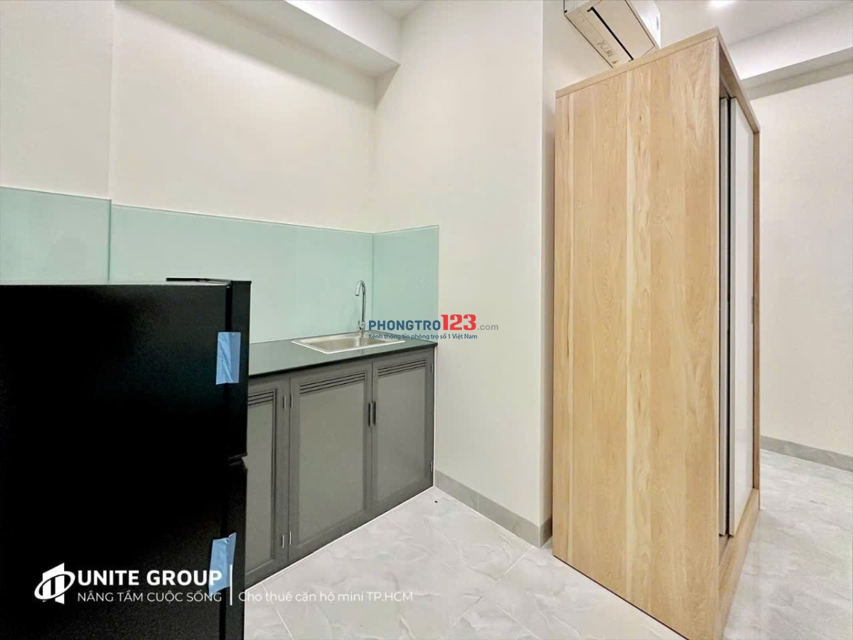 STUDIO CỬA SỔ THOÁNG - FULL NỘI THẤT P.TÂN PHONG Q7 GẦN CRESENT MALL, LOTTE, RMIT, TDTU, Q1-4-8