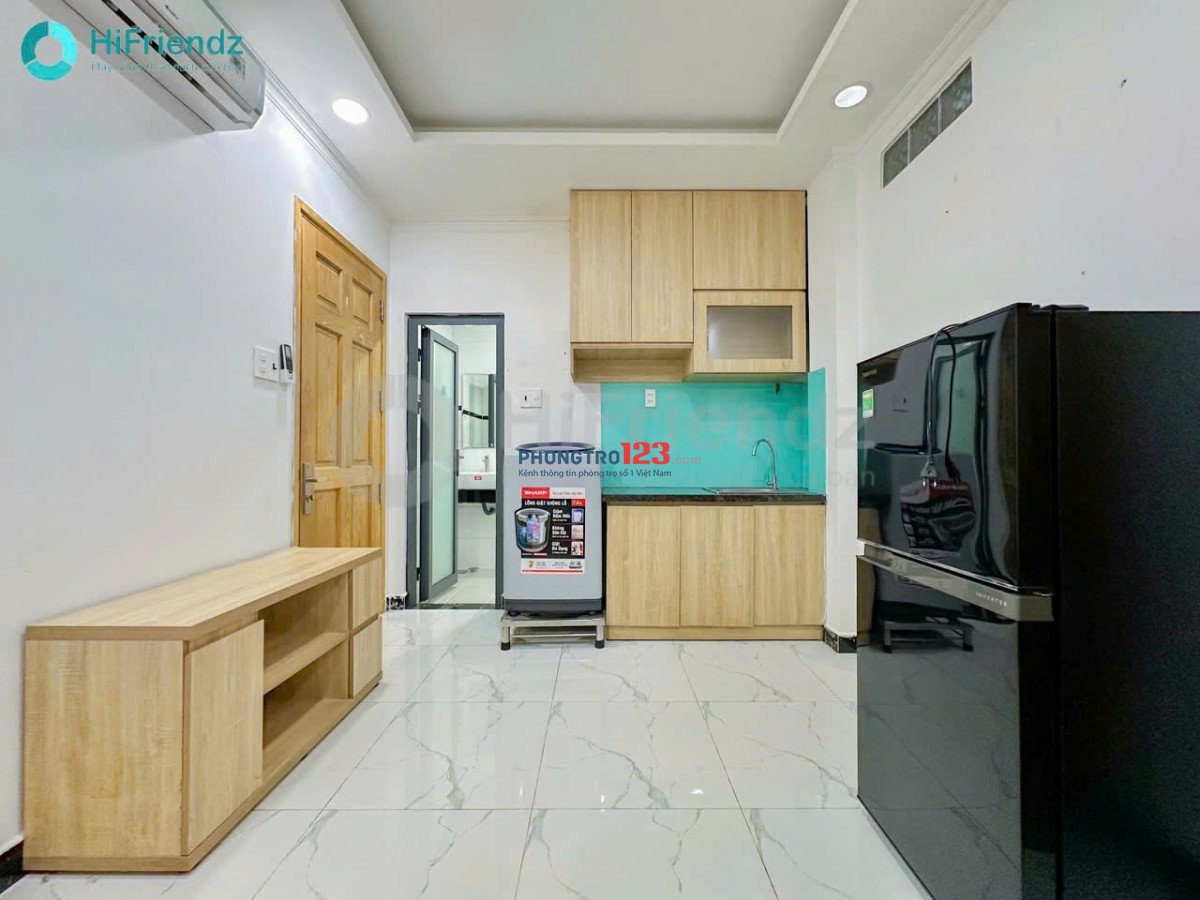 STUDIO CỬA SỔ THOÁNG - FULL NỘI THẤT P.TÂN PHONG Q7 GẦN CRESENT MALL, LOTTE, RMIT, TDTU, Q1-4-8