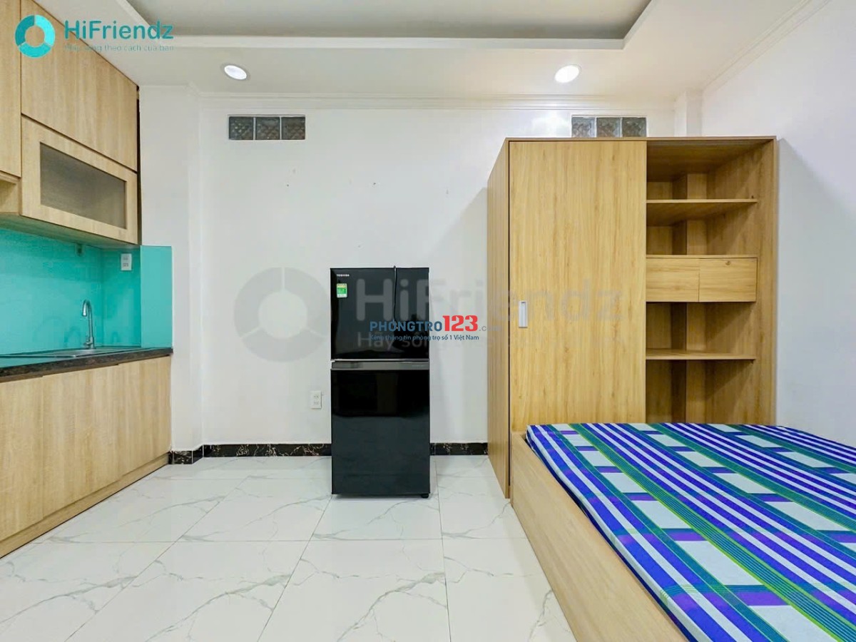STUDIO CỬA SỔ THOÁNG - FULL NỘI THẤT P.TÂN PHONG Q7 GẦN CRESENT MALL, LOTTE, RMIT, TDTU, Q1-4-8