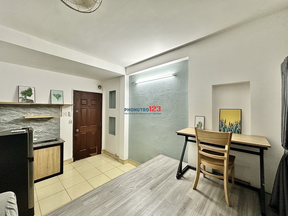 [CHÍNH CHỦ] cho thuê phòng full nội thất, cạnh Công Viên Hoàng Văn Thụ, chỉ 10 phút đi trung tâm TP