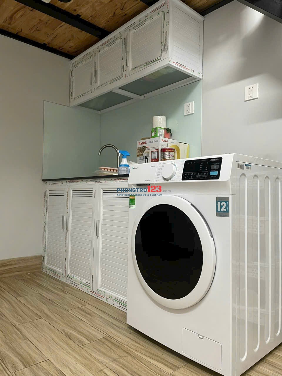 Duplex ban công thoáng máy giặt riêng - Gần đại học tôn đức thắng , Lotte mar Tân Hưng Quận 7