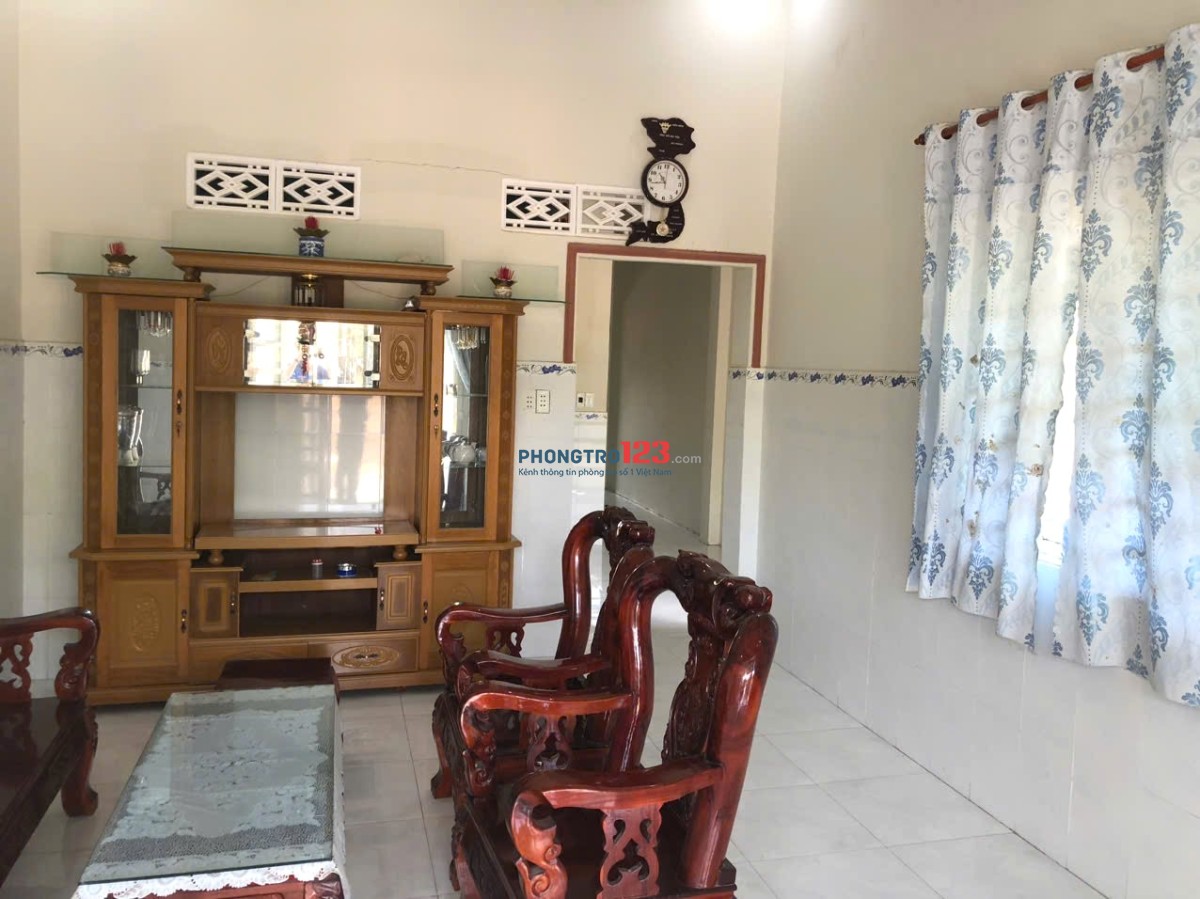 CHO THUÊ NHÀ NGUYÊN CĂN – SỐ 14 ĐƯỜNG 007, HÒA LỢI, BẾN CÁT