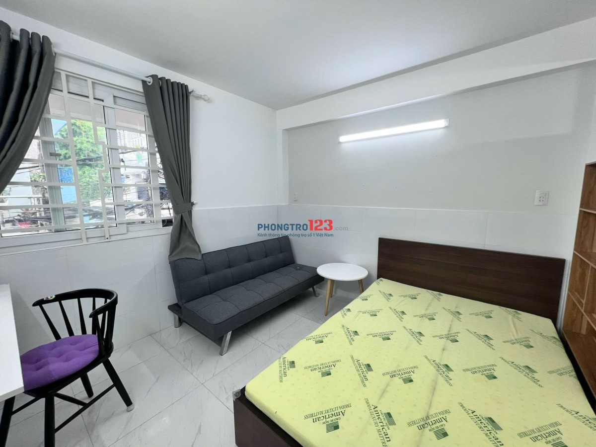 PHÒNG TRỌ CỬA SỔ LỚN NƠ TRANG LONG, Gần ĐH Văn Lang, chợ Bà Chiểu, BV Gia Định, Q1, Q3, Phú Nhuận