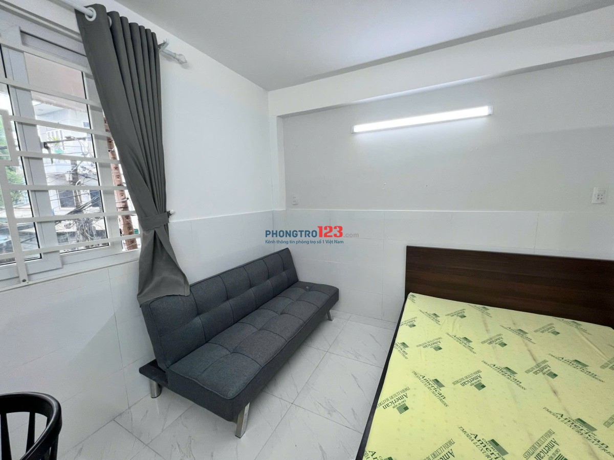 PHÒNG TRỌ CỬA SỔ LỚN NƠ TRANG LONG, Gần ĐH Văn Lang, chợ Bà Chiểu, BV Gia Định, Q1, Q3, Phú Nhuận