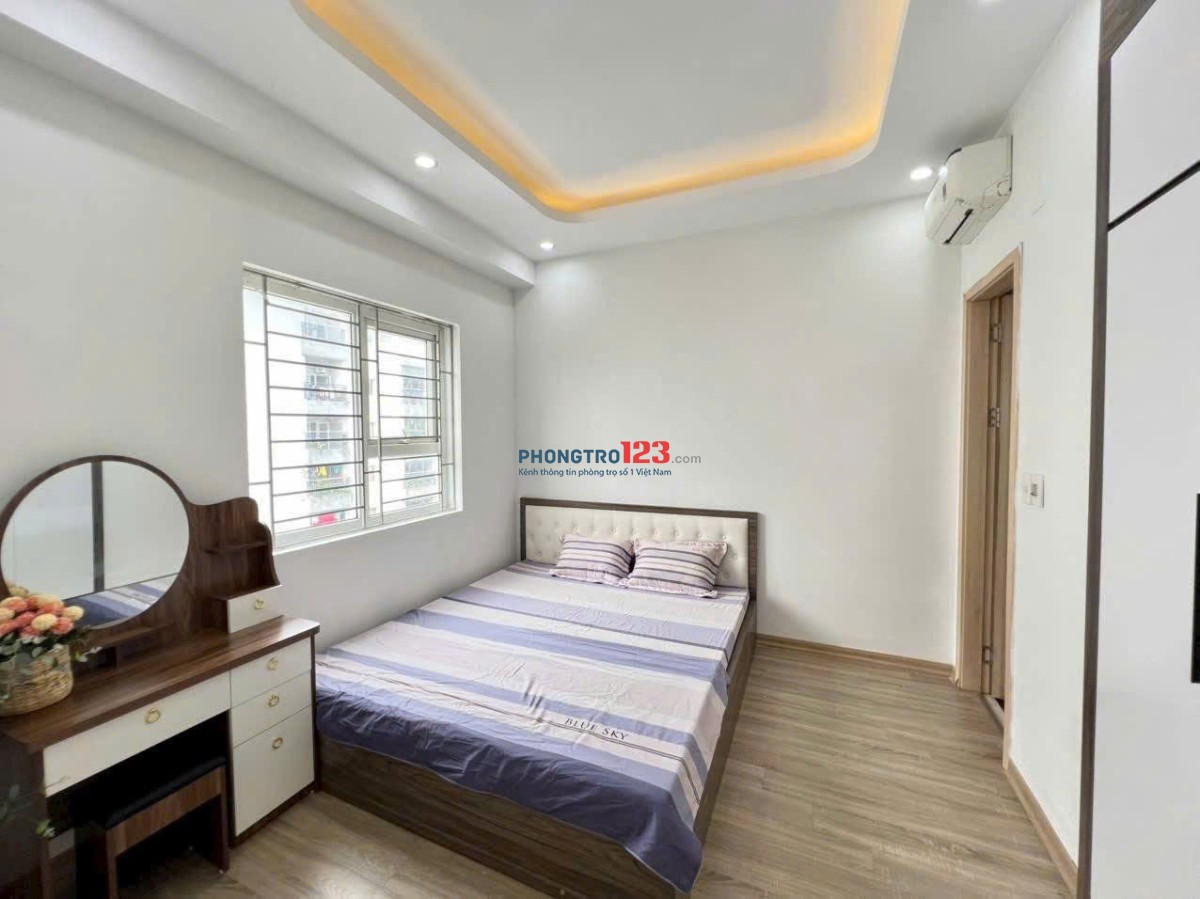 Chung cư PN - Techcons, Hoa Sứ, Phú Nhuận: 98m2, 18tr/th, 2p ngủ