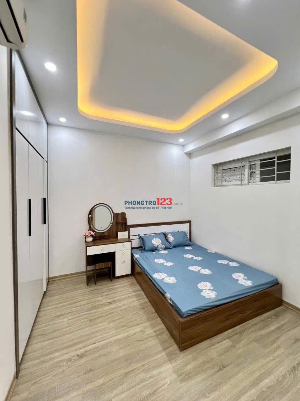 Chung cư PN - Techcons, Hoa Sứ, Phú Nhuận: 98m2, 18tr/th, 2p ngủ