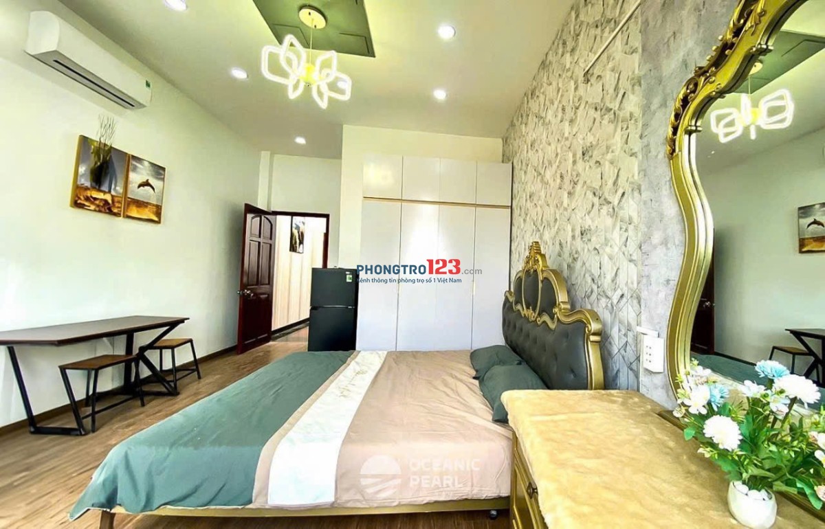 Studio ban công full nội thất ngay cầu Tham Lương, Gần Khu CN Tân Bình