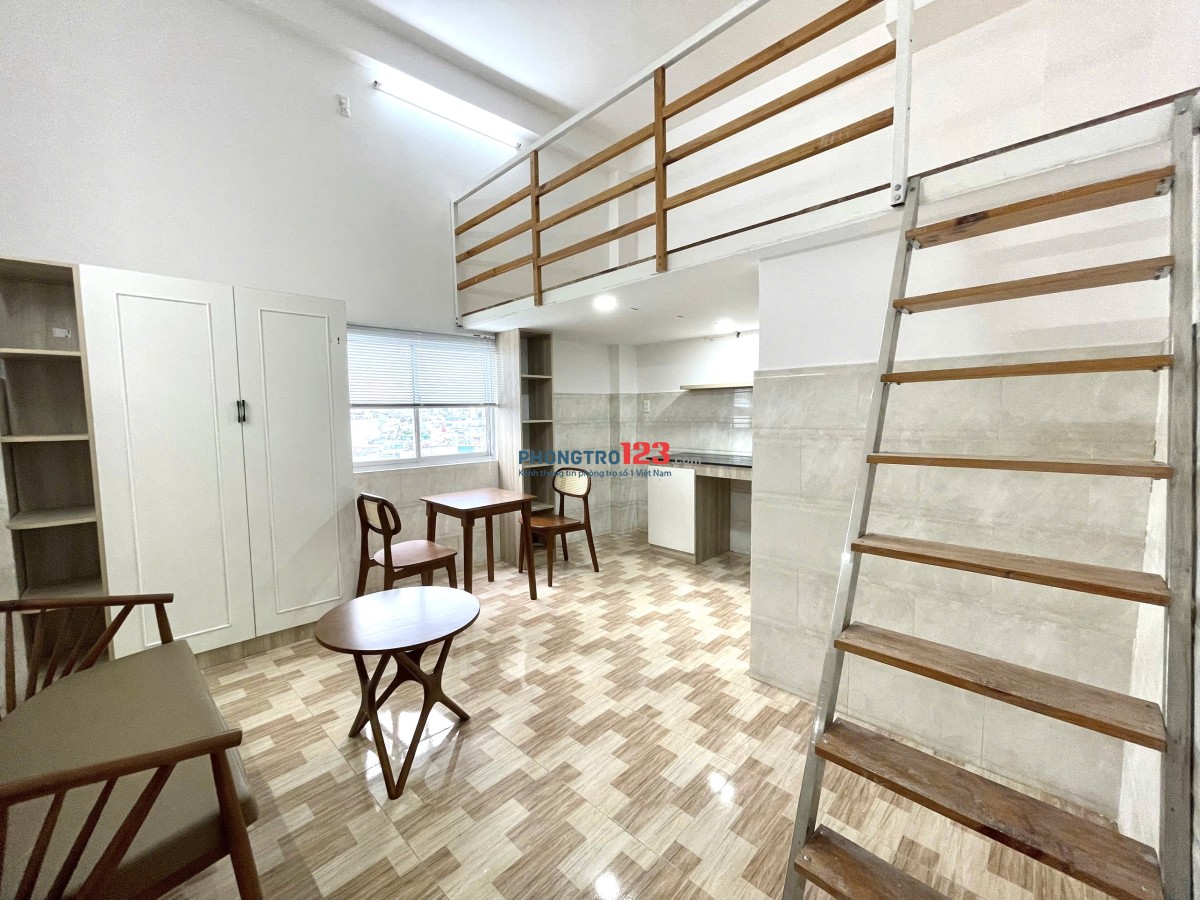 Khai trương căn hộ Duplex Cửa sổ siêu thoáng Q8 gần cầu Kênh Xáng, cầu Nguyễn Văn Cừ, chợ Rạch Ông
