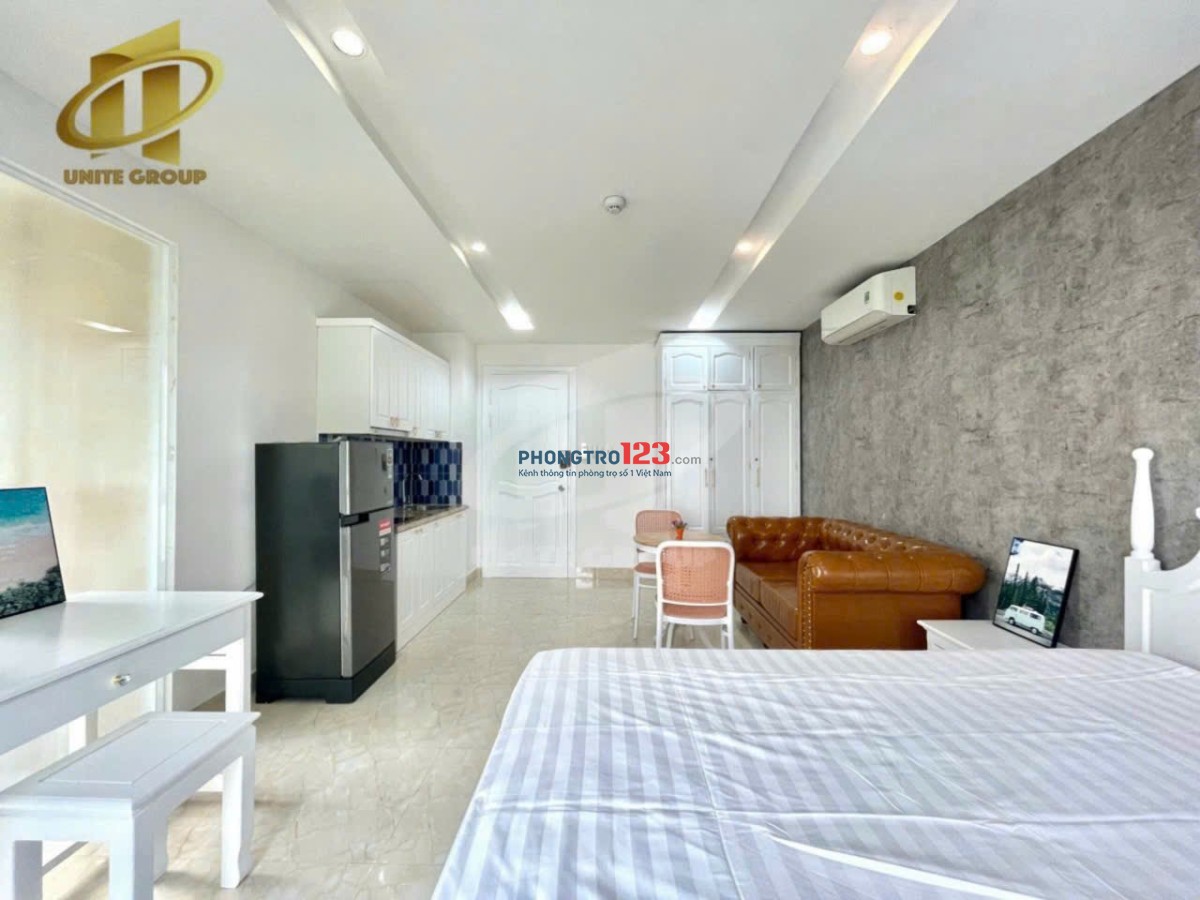 STUDIO CỬA SỔ THOÁNG - FULL NỘI THẤT P.TÂN PHONG Q7 GẦN CRESENT MALL, LOTTE, RMIT, TDTU, Q1-4-8