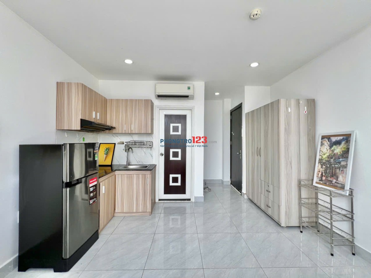 CHO THUÊ PHÒNG STUDIO CÓ BAN CÔNG THOÁNG MÁT - 30M2
