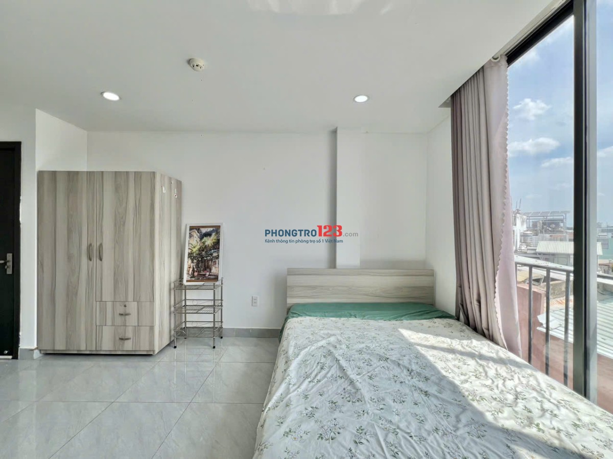 CHO THUÊ PHÒNG STUDIO CÓ BAN CÔNG THOÁNG MÁT - 30M2