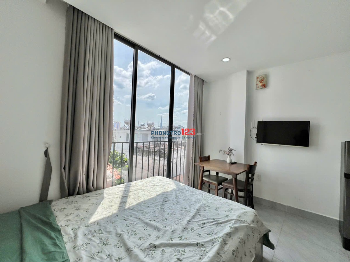 CHO THUÊ PHÒNG STUDIO CÓ BAN CÔNG THOÁNG MÁT - 30M2