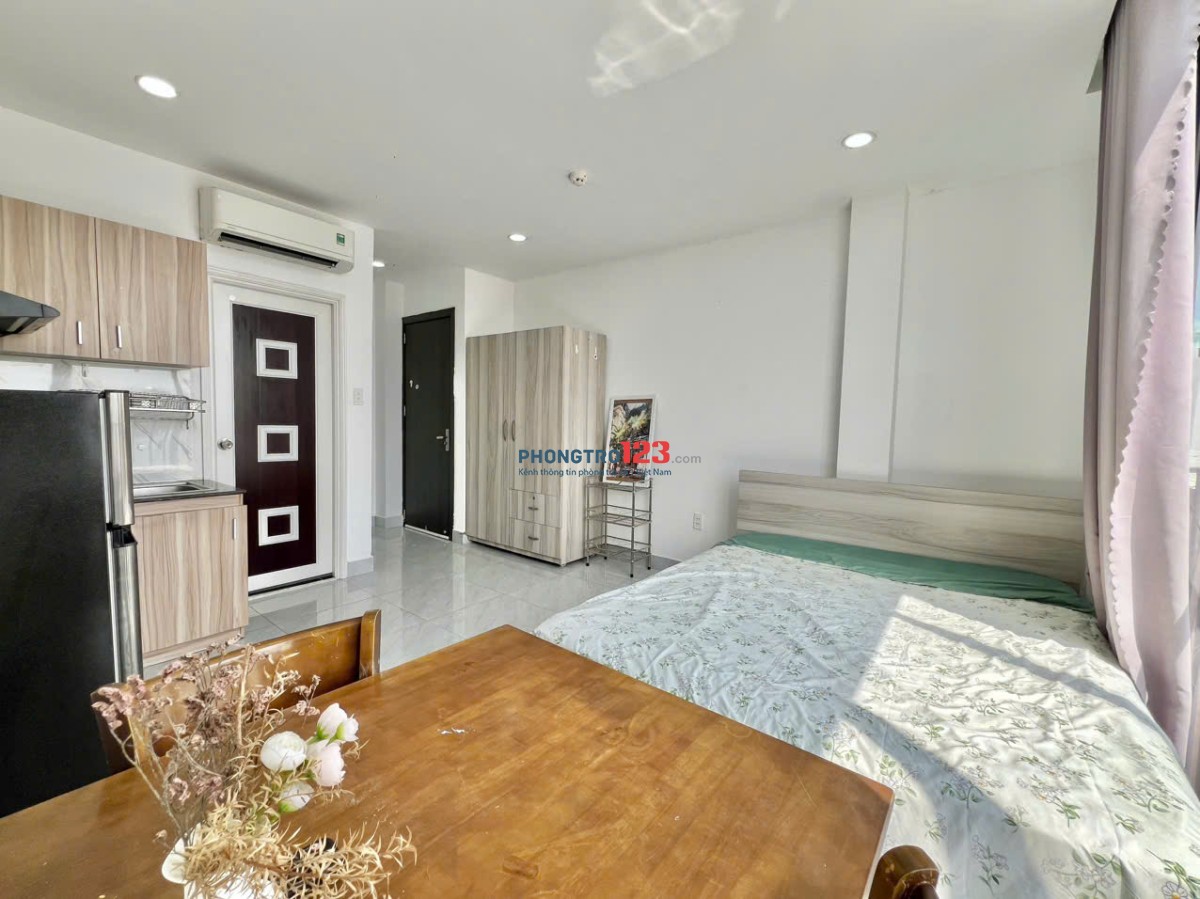 CHO THUÊ PHÒNG STUDIO CÓ BAN CÔNG THOÁNG MÁT - 30M2