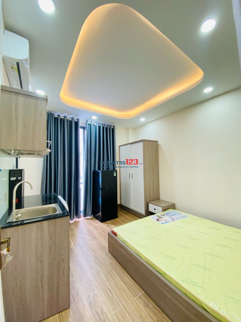 PHÒNG TRỌ HIỆN ĐẠI- THANG MÁY, GIỜ GIẤC TỰ DO - ĐƯỜNG PHAN VĂN TRỊ - BÌNH THẠNH - VÀO Ở LIỀN