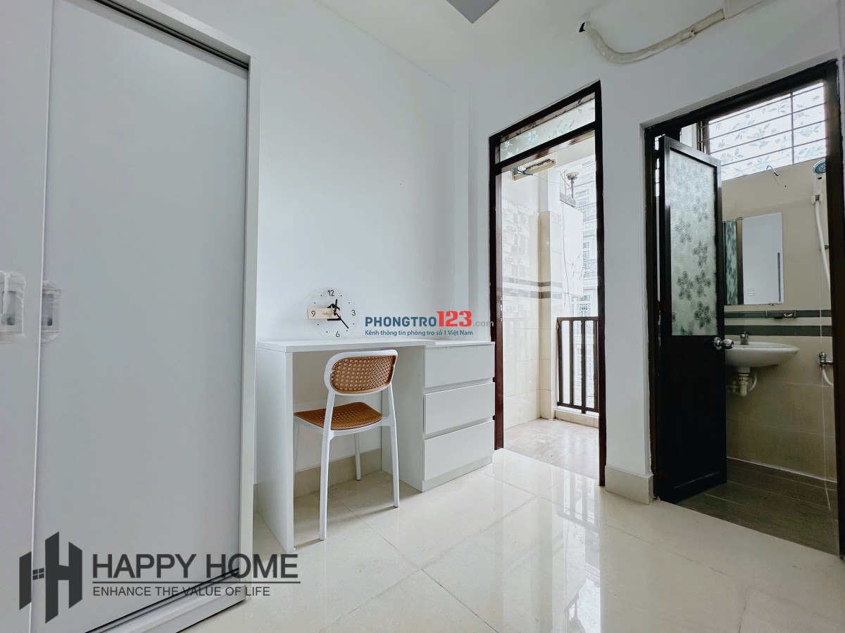 Phòng Mới Khai Trương, Ban Công, Full Nội Thất, Bình Thạnh gần Văn Lang, chợ Bà Chiểu