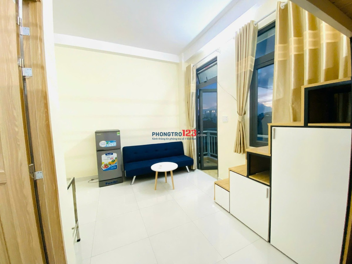 CHO THUÊ PHÒNG TRỌ DUPLEX BAN CÔNG, NƠ TRANG LONG, BÌNH THẠNH, GẦN ĐH VĂN LANG, CĐ DƯỢC, PHÚ NHUẬN