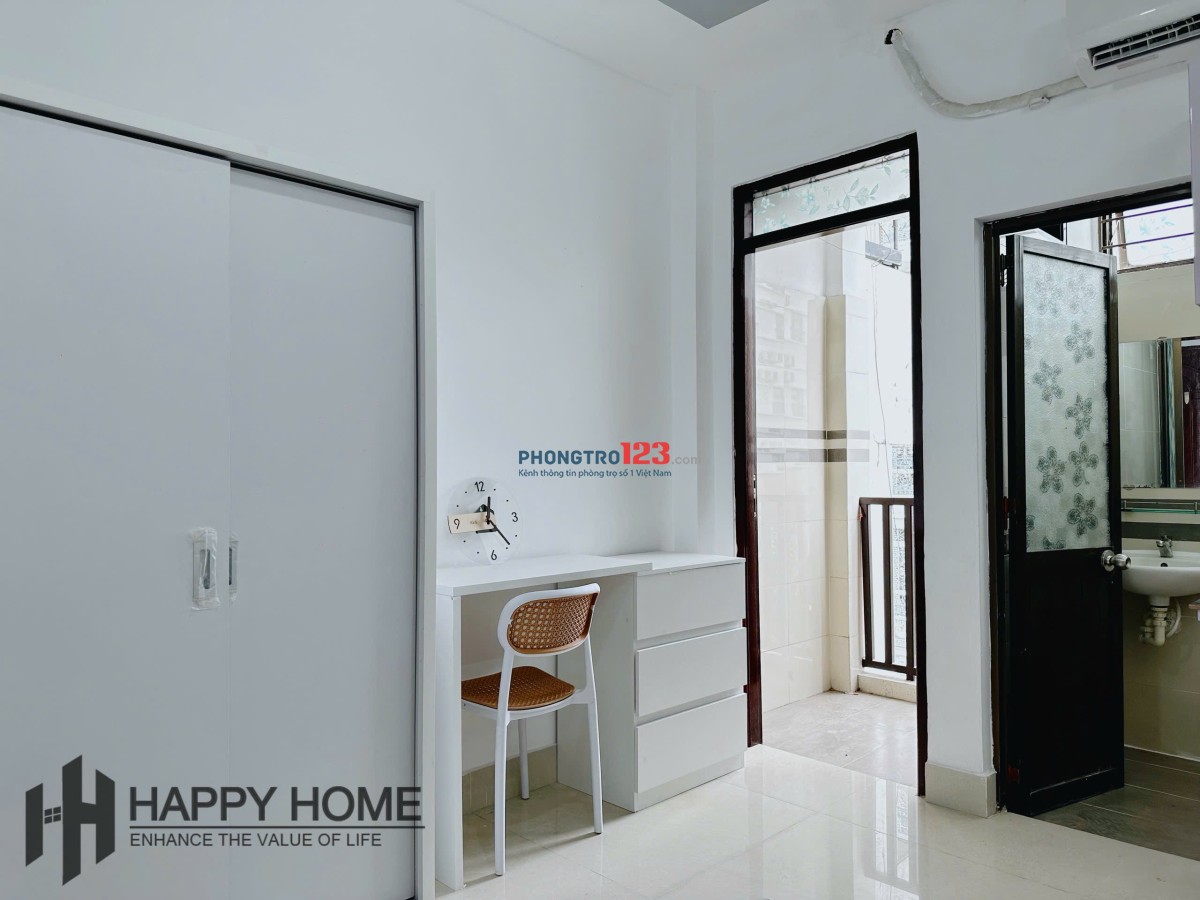 Phòng Mới Khai Trương, Ban Công, Full Nội Thất, Bình Thạnh gần Văn Lang, chợ Bà Chiểu