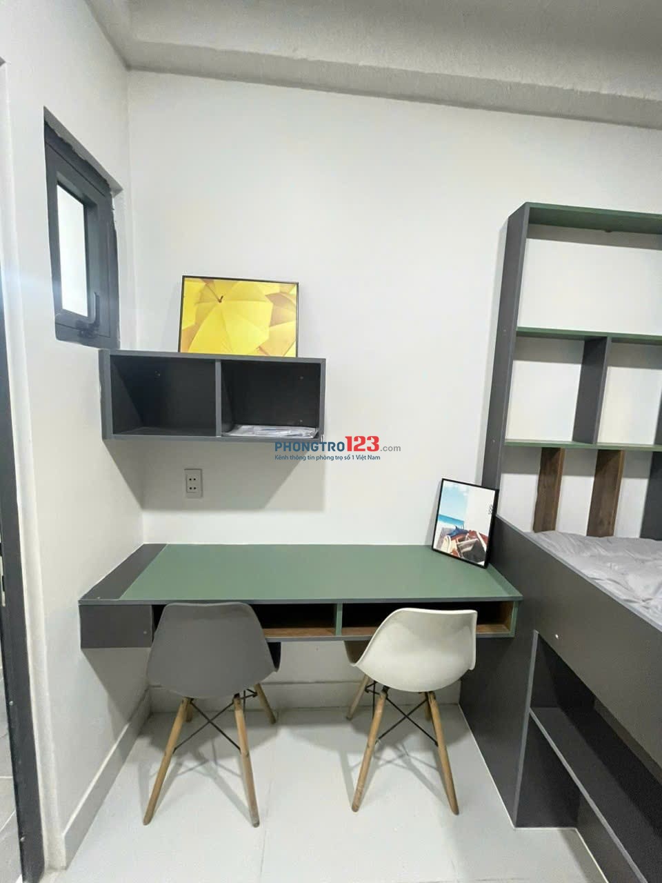 Duplex 25 m2 Chỉ 2 triệu 5 full nội thất Khu CNC, ĐH UFM, FPT, Hutech.