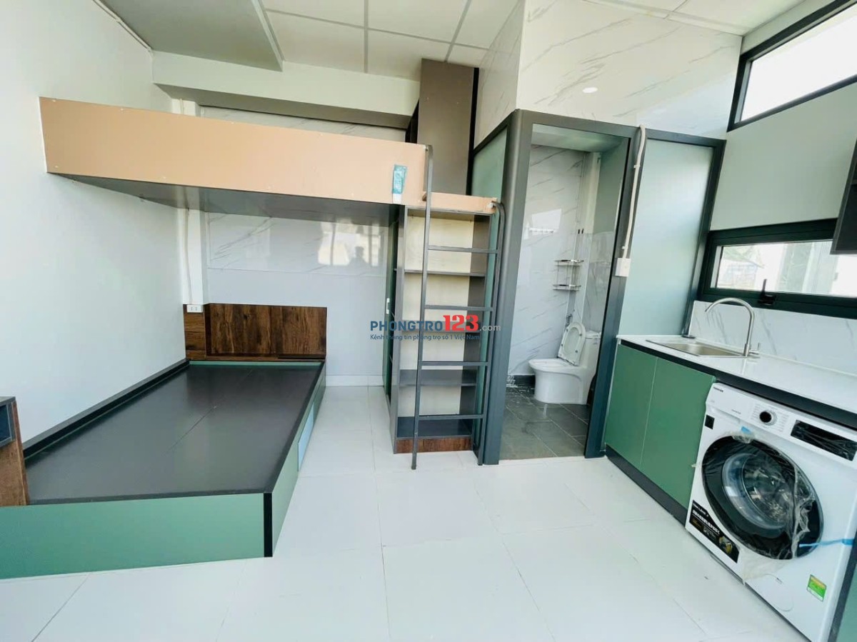 Duplex 25 m2 Chỉ 2 triệu 5 full nội thất Khu CNC, ĐH UFM, FPT, Hutech.