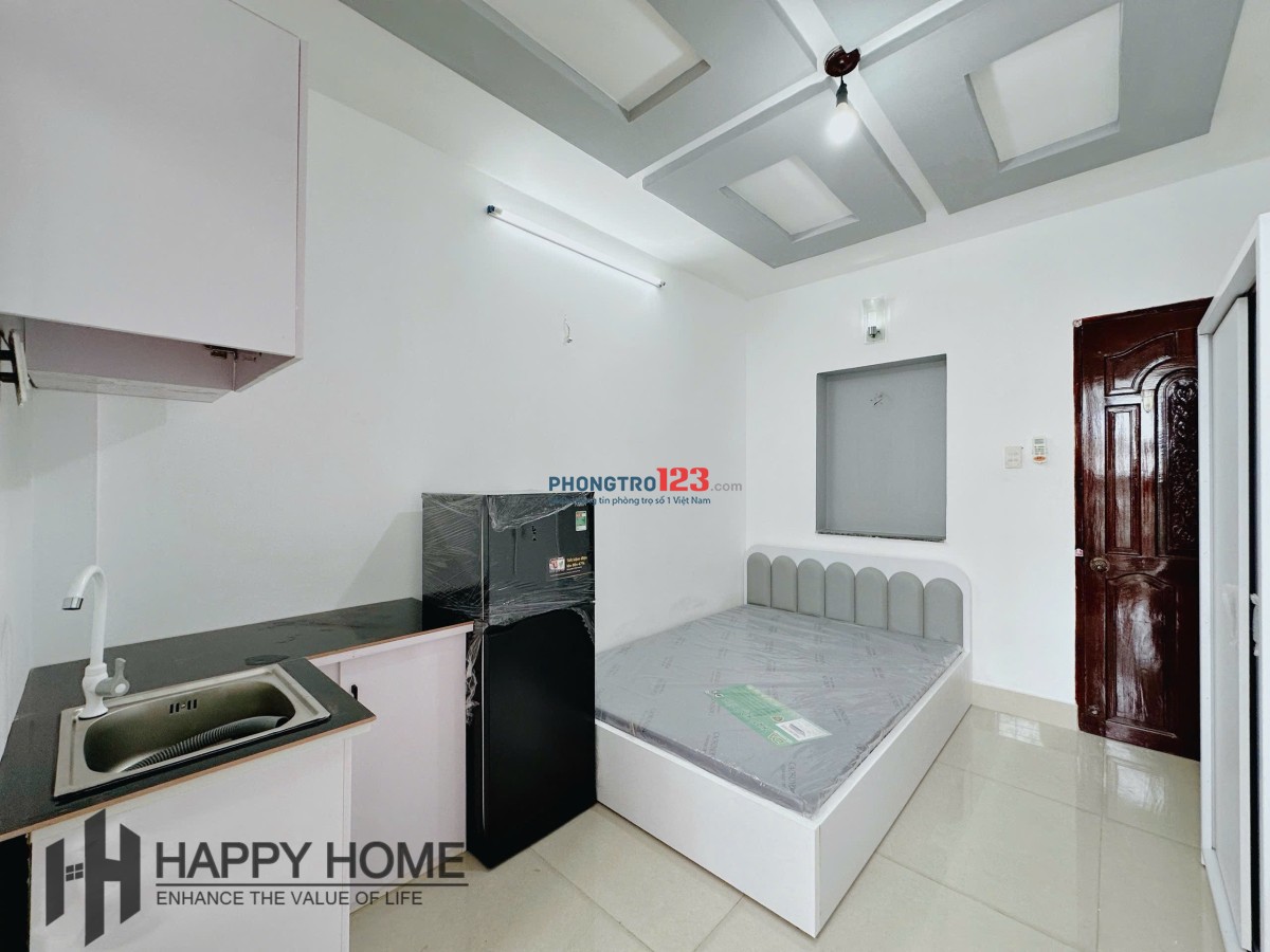 Phòng Mới Khai Trương, Ban Công, Full Nội Thất, Bình Thạnh gần Văn Lang, chợ Bà Chiểu