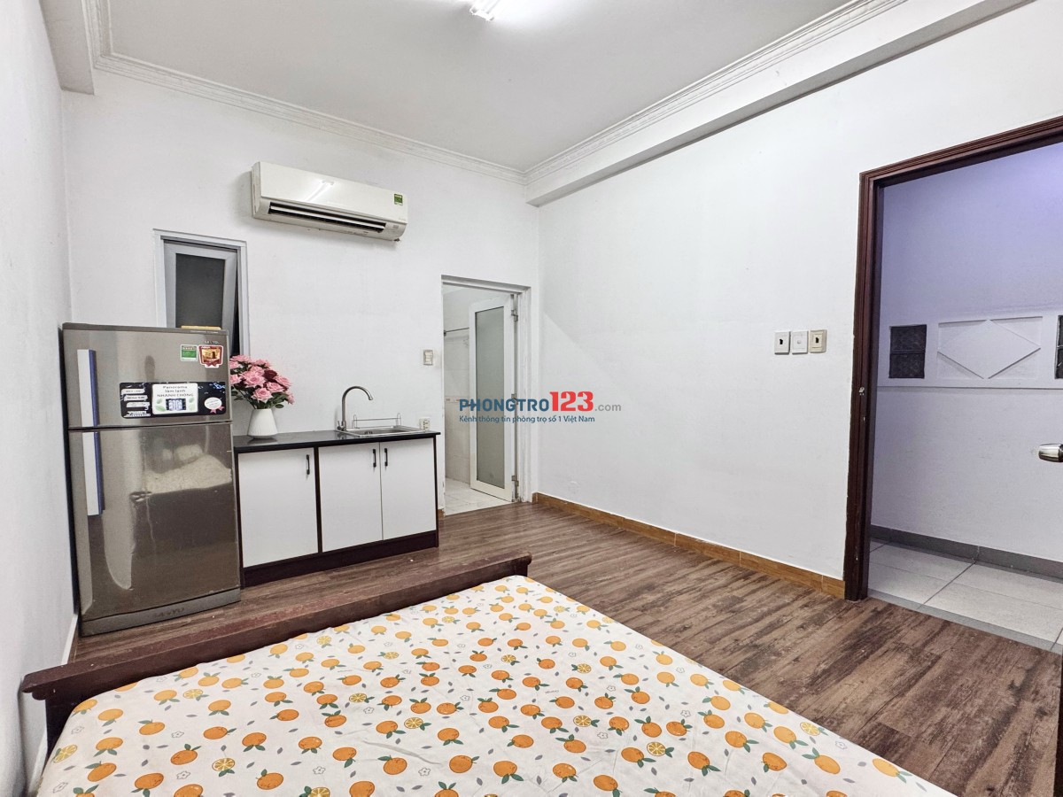 Phòng full nội thất giá rẻ ngay CV Hoàng Văn Thụ - Lăng Cha Cả - Ngã 4 7 Hiền .cam kết ảnh thật 100%