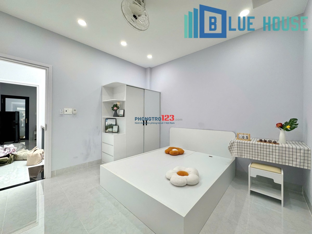 CHO THUÊ CĂN HỘ DỊCH VỤ - FULL NỘI THẤT - BAN CÔNG RIÊNG